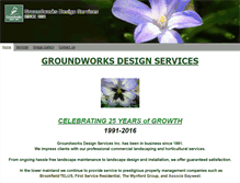 Tablet Screenshot of mygroundworks.ca